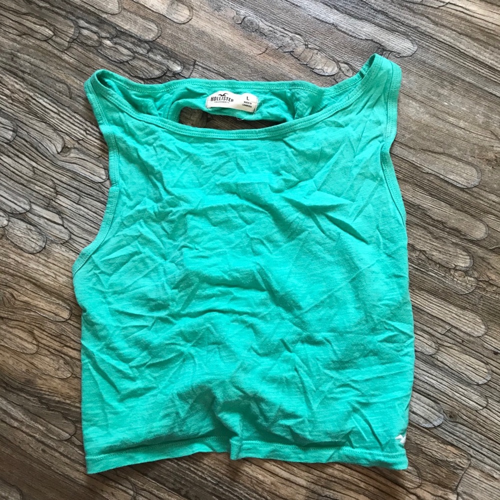 Teal Hollister Tank Top